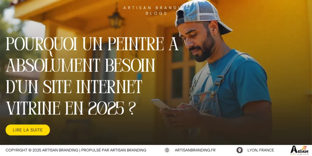 Pourquoi un peintre a absolument besoin d’un site internet vitrine en 2025 ?