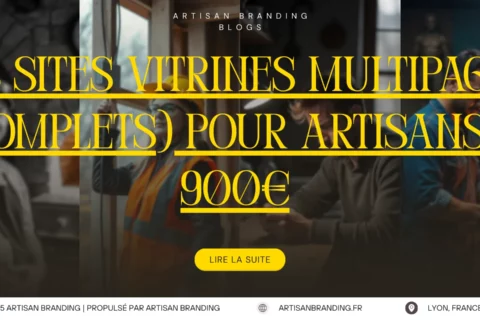 Les sites vitrines multipages (complets) pour artisans — 900€_resultat