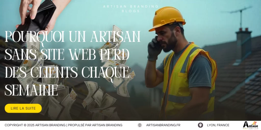 Pourquoi un artisan sans site web perd des clients chaque semaine ?