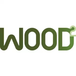 logo réalisé pour l'artisan menuisier et créateur de meuble Wood au carré